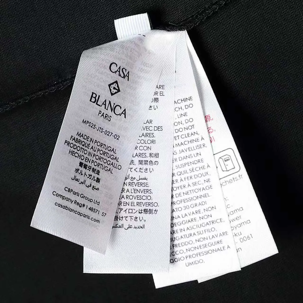 26ss CASABLANCA original printing process short-sleeved T-shirt original development using high-density double yarn pure cotton fabric upper body soft and comfortable color Black White Dark Green color Orange Pink Blue Royal Blue color cigarette powder 8 colors Sizes S M L XL